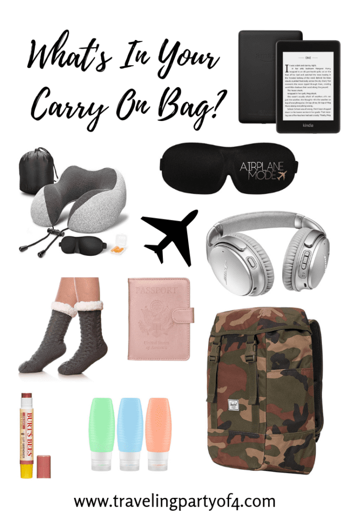 carry on bag essentials